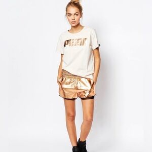 Rare!!! Limited edition rose gold puma top​